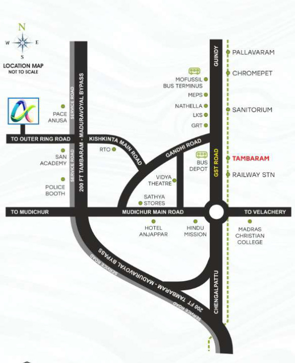 akan avenue layout1